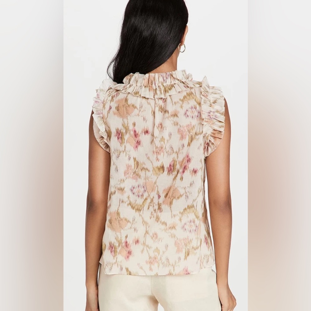 Rebecca Taylor Ruffle Blouse - Picture 4 of 8